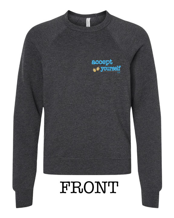 Eight Crazy Nights Youth Crewneck Fleece Sweatshirt