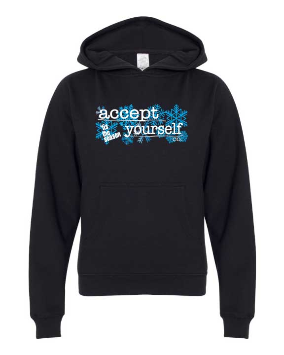 Tis The Season Youth Hooded Sweatshirt